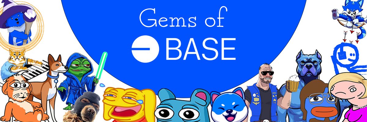 Gems of Base is a directory platform, which will showcase some of the latest &amp; greatest projects being built on <a href="/base/">Base</a>

Which tokens do you think deserve to be listed on our website?

$WARPIE $KEYCAT $TOSHI $BENJI $BORD $SKI $ANDY $BRETT $VINU $BOOMER $NORMIE $KEREN $MFER $CHOMP