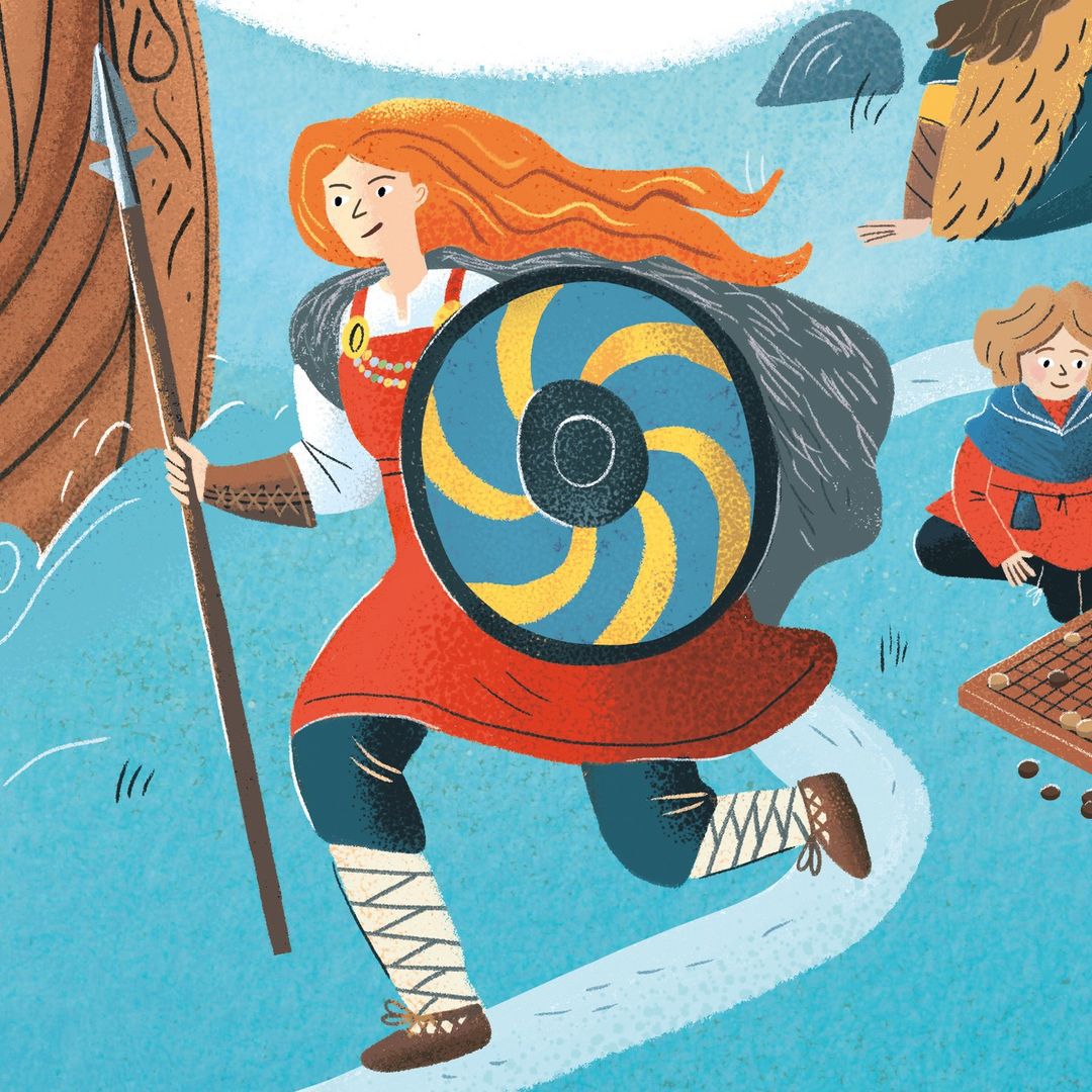 goodkidtweets's tweet image. Lettering &amp;amp; artwork for 'Who Were The Vikings?' by Victoria Stebleva @usborne_books 

buff.ly/4a7uHeF

#vikings #nonfictionforkids #nonfiction #bookcover #bookillustration #childrenillustration #bookcoverdesign #kidlitillustration #nonfictionbooks