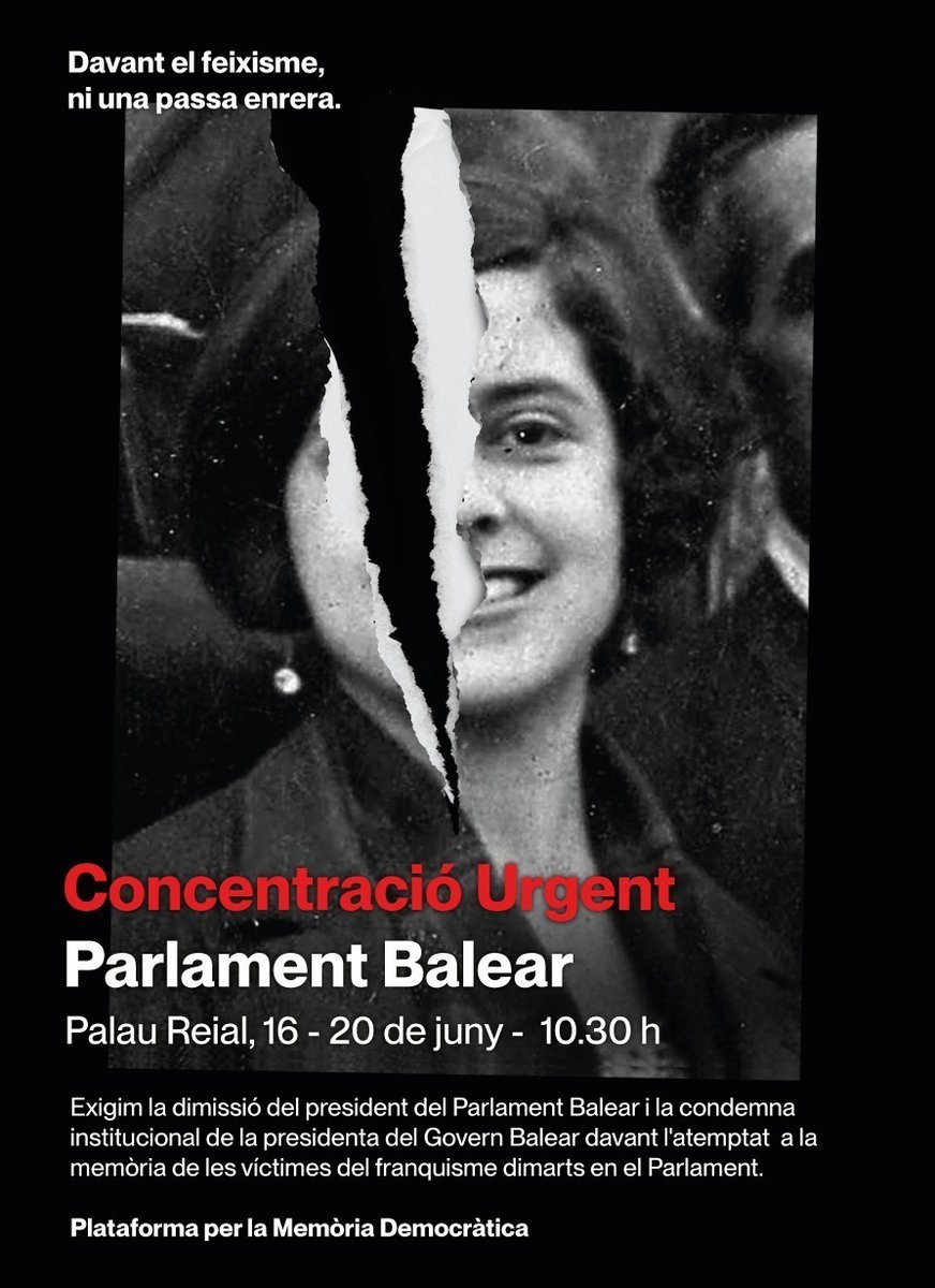 sebastialzamora's tweet image. Demà dematí: