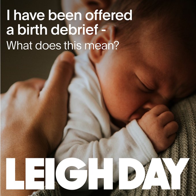 Our expert midwife Helen Stanley explains the process and how to get the best out of communication after traumatic birth, known as a birth or postnatal debrief leighdaylaw.info/3Xn5A3G