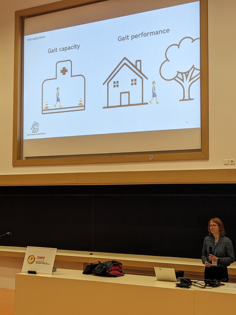 ..and Michelle van Mierlo showed our findings comparing gait capacity and gait performance in ppl after a stroke and ppl w/ SCI <a href="/NoelKeijsers/">Noel Keijsers</a> <a href="/movingresearch/">Sint Maartenskliniek Research</a>