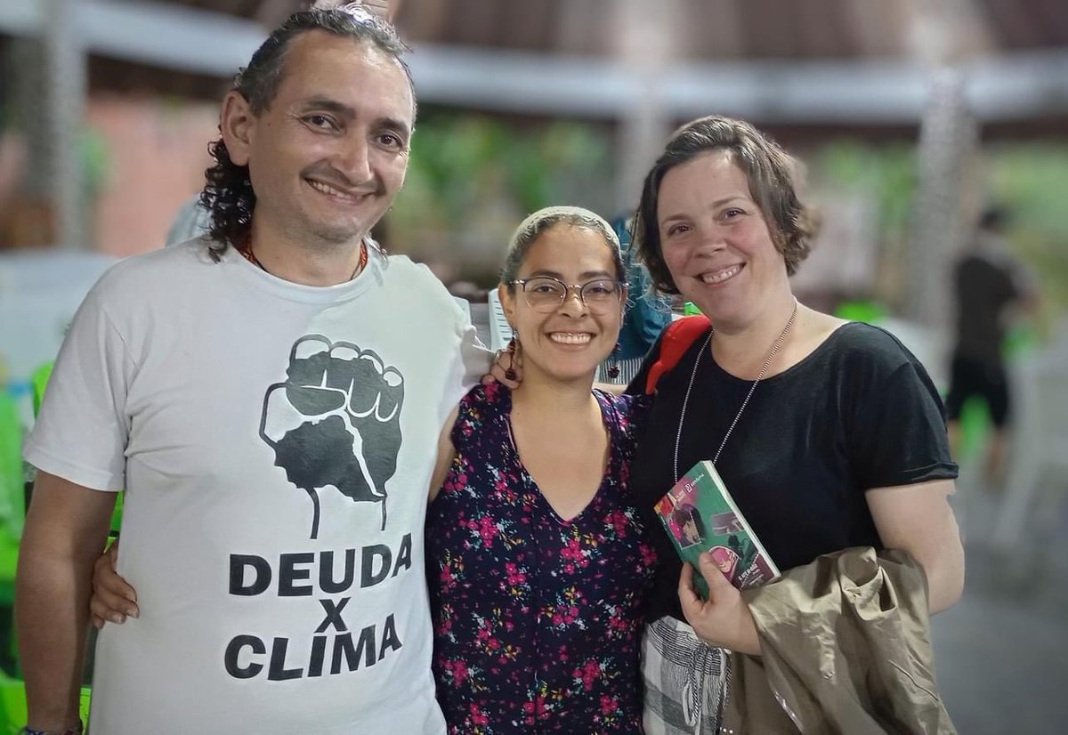 DeudaxClima's tweet photo. 📢 Expresamos en el XI Foro Social Panamazónico #XIFOSPA realizado en Rurrenabaque - Bolivia ...
❗Ya Basta❗
No mas deudas injustas y falsas soluciones.
Queremos una #AmazoniaSinDeuda
No hay que cambiar el Clima, hay que cambiar el Sistema
#FospaBolivia2024 #AmazoniaViva
👇🏼