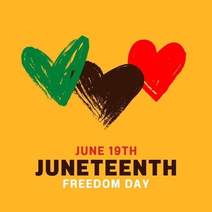 Celebrate Juneteenth,Freedom Day! https://t.co/aeSBAkGWnU<a href="/tag/mvsales"class="tags"><span>#mvsales</span></a>