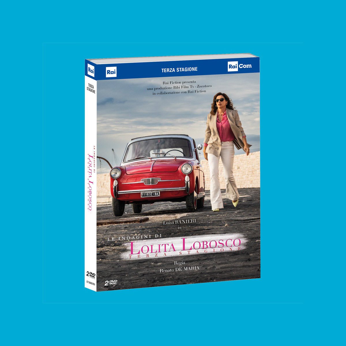 “Le indagini di Lolita Lobosco”, terza stagione, tratta dai romanzi di Gabriella Genisi, è ora a disposizione in DVD nei negozi e negli store digitali.