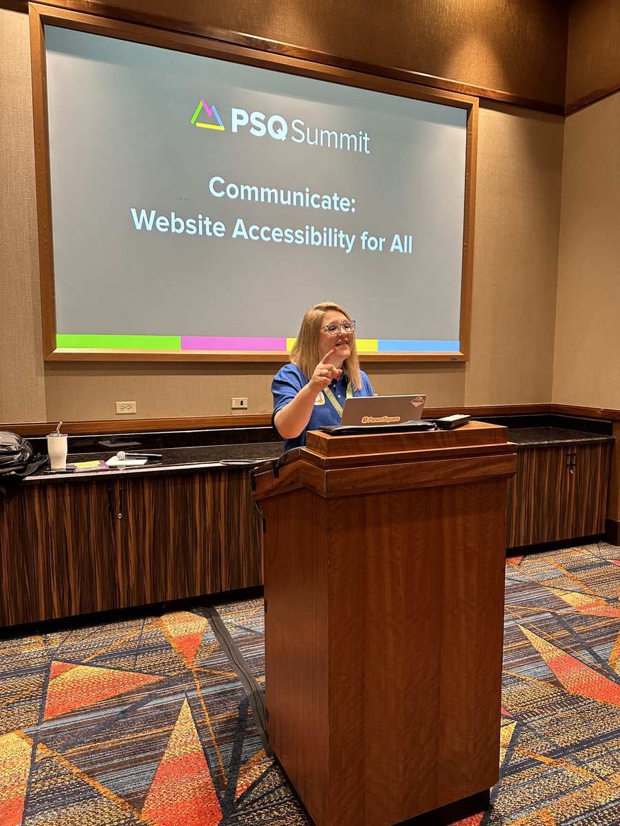 ParentSquare's tweet image. Sessions have started for #PSQSummit! &quot;AI @ ParentSquare&quot; and &quot;Website Accessibility for All&quot; are just a few of the topics Central attendees are discussing this week. #edtechlearning #schoolwebsites