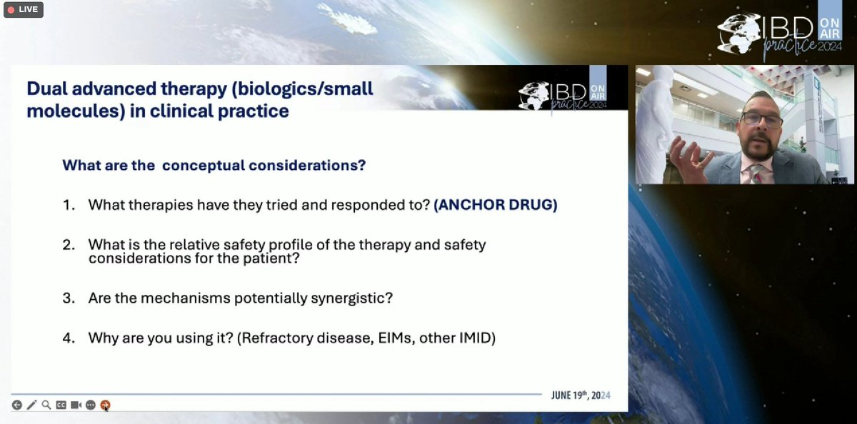 drRobinDud's tweet photo. ⭐️ IBD PRACTICE 🚀ON air 2⃣0⃣2⃣4⃣
JUNE 19th
1st lecture by @RPanaccione
Can I combine 💊💉💧drugs in my practice🤔
When & how ⁉️
#IBDpractice @IBD @colitis @crohns
#IBDpatients
👇👇Important 👉information & 🫴essential summary 👍