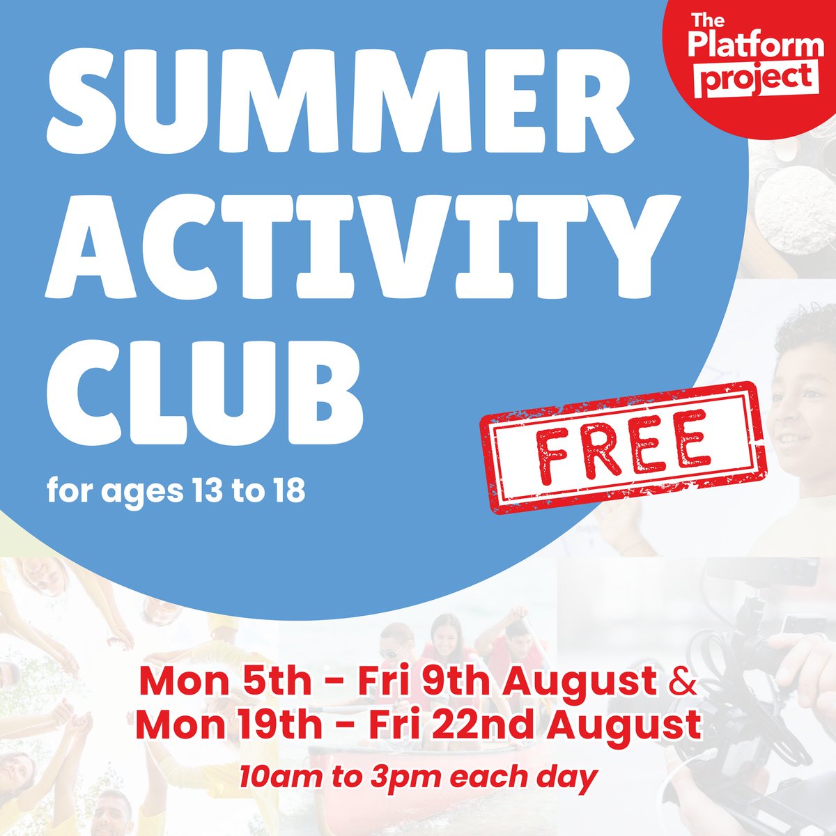 We're excited to run a FREE Summer Activity Club for ages 13 to 18!
A week long summer activity club to boost confidence, learn new skills and have some fun through youth enterprise projects &amp; outdoor activities! 🤩

Find out more and fill in a form here: forms.office.com/e/ge0rqyDW7P
