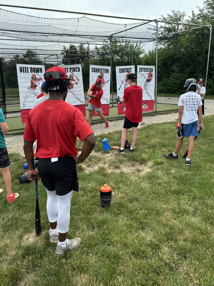 This hot weather can’t slow these kids down! Working hard in Centerville and Indianapolis this week!