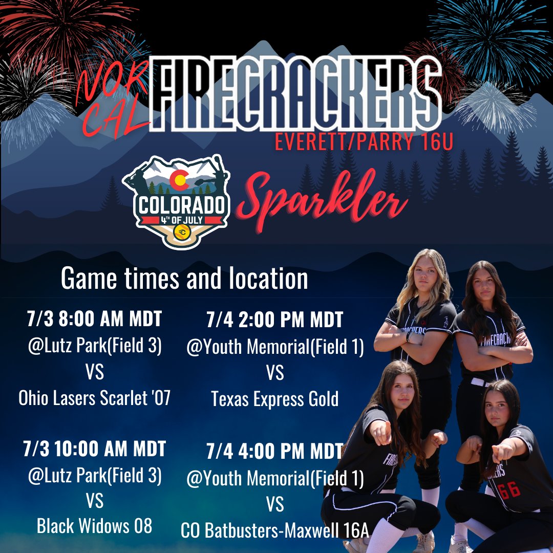 Gearing up for Colorado! 🧨 
<a href="/TopPreps/">TOP PREPS - SPORTS NEWS, VIDEOS & INTERVIEWS</a> <a href="/GatorsSB/">Gators Softball</a> <a href="/ArizonaSoftball/">Arizona Softball</a> <a href="/ACUSoftball/">Arizona Christian Univ Softball</a> <a href="/BroncoSportsSB/">Boise State Softball</a> <a href="/HailStateSB/">Mississippi State Softball</a> <a href="/CSUSoftball/">Colorado State Softball</a> <a href="/cowgirlsb/">OSU Cowgirl Softball</a> <a href="/IdahoStateSB/">Idaho State Softball</a> <a href="/NDSUsoftball/">NDSU Softball</a> <a href="/TXStateSoftball/">Texas State Softball</a> <a href="/AggieSoftball/">Texas A&M Softball</a> <a href="/UCSBSoftball/">UC Santa Barbara Softball</a> <a href="/FSU_Softball/">Florida State Softball 🥎</a> <a href="/Vol_Softball/">Tennessee Softball</a> <a href="/NDsoftball/">Notre Dame Softball</a> <a href="/GoMVB/">GoMVB Sports - Recruit Content for College Coaches</a> <a href="/COSparkFire/">CO 4th of July</a>