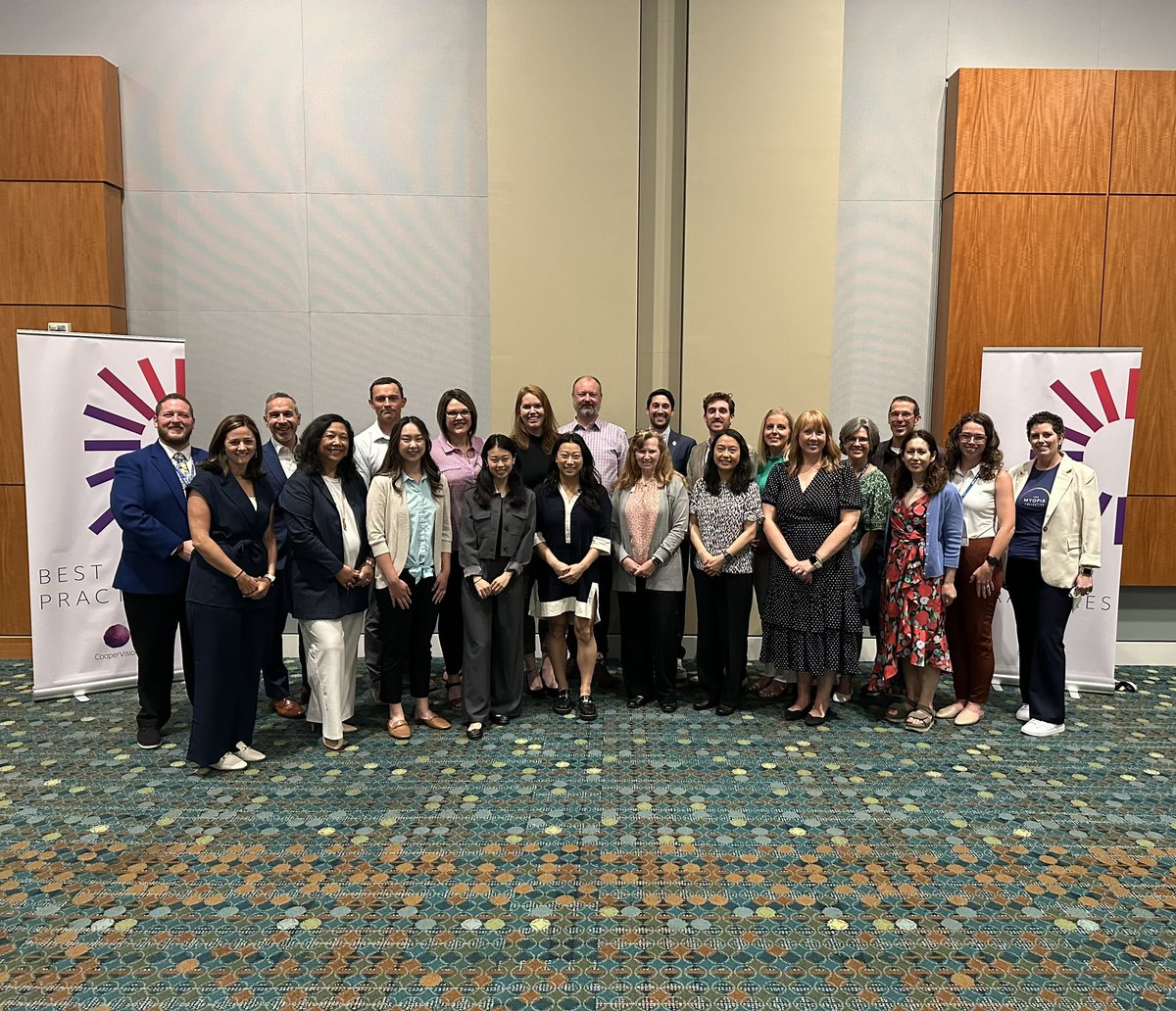 CooperVision's tweet image. We had a great time this morning at our Best Practices Media Roundtable. Thanks to our trade and media partners who joined us to learn more about our 2024 honorees. Learn about the program: coopervision.com/practitioner/b… #OptometrysMeeting