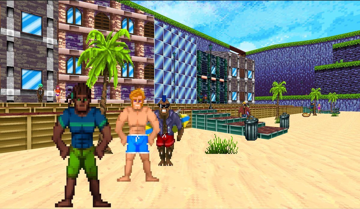 SuperUltra64's tweet image. The Hidden Coast is completed! Well, minus filling the map with enemy encounters. Gotta spoil the peace and quiet with manic treasure hunters!

#DOOM #GZDOOM #TreasureTech