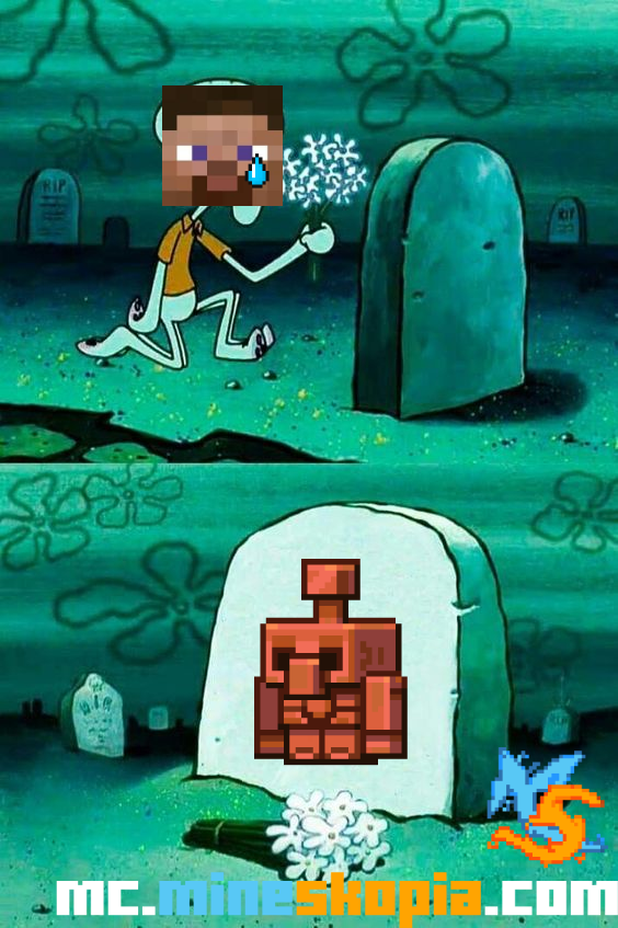 ¿Hubieras preferido que ganara el Copper Golem en las votaciones de mobs? 

Dímelo por aquí 👀👇 #MinecraftMemes #SkopiaMemes