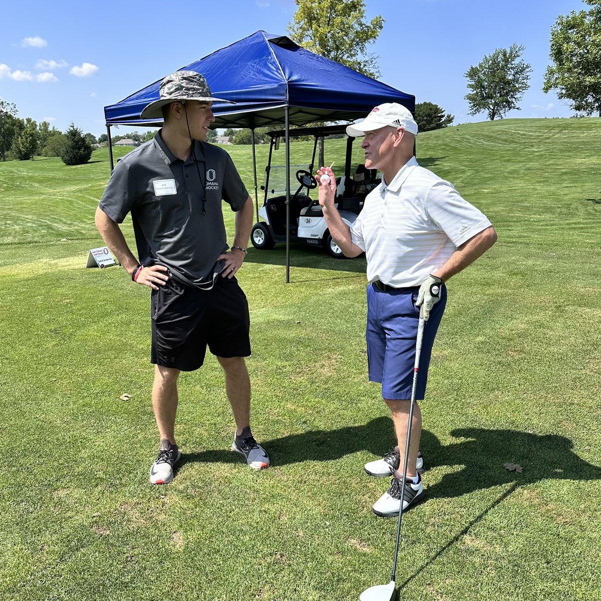 OmahaHKY's tweet image. Join us one month from today on Friday, July 19th at Tiburon Golf Glub for the 2024 John Talcott Golf Classic hosted by the @UNOBLC!⛳️

Register today through the link below!

🔗: birdease.com/JohnTalcottGol…

#OmahaHKY