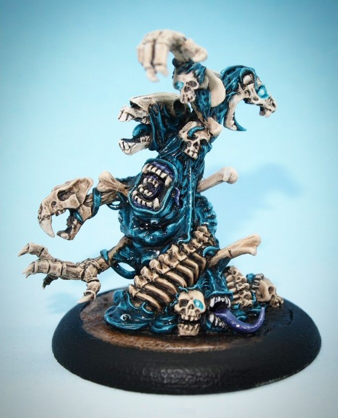 Tim_Prow's tweet image. Great news, our Bone Construct is back in the shop!! diehardminiatures.com/product/urrglu… Dead towns and burial grounds are home to many an evil creature. Here Urr'gluk began to form, taking on the bones and absorbing the rancid flesh of the dead, adding and melding their abdominal forms.