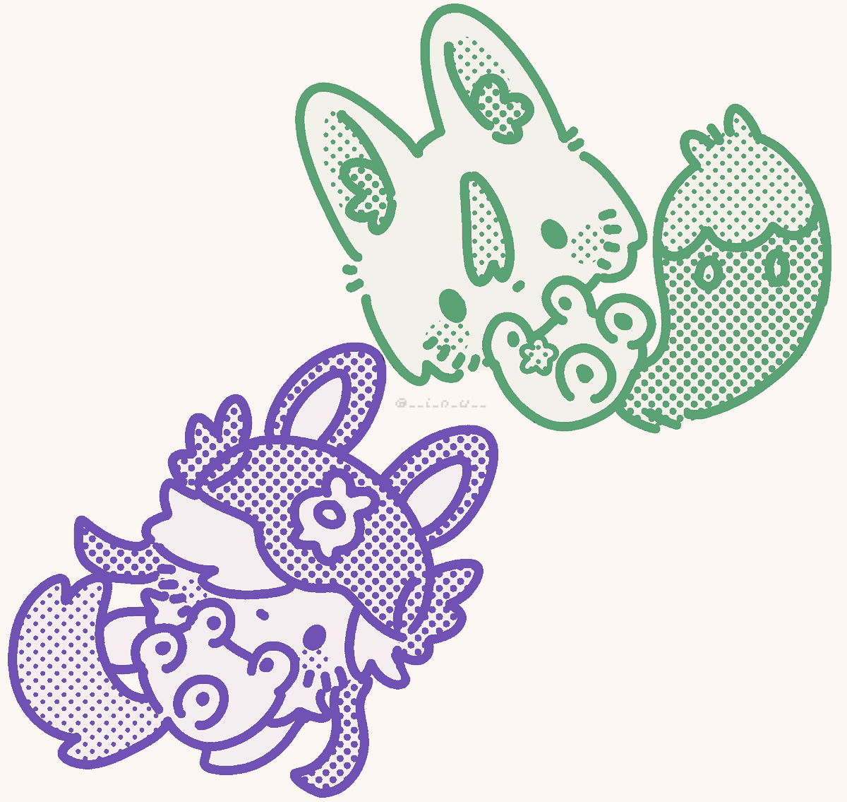 「 」|かゆのイラスト
