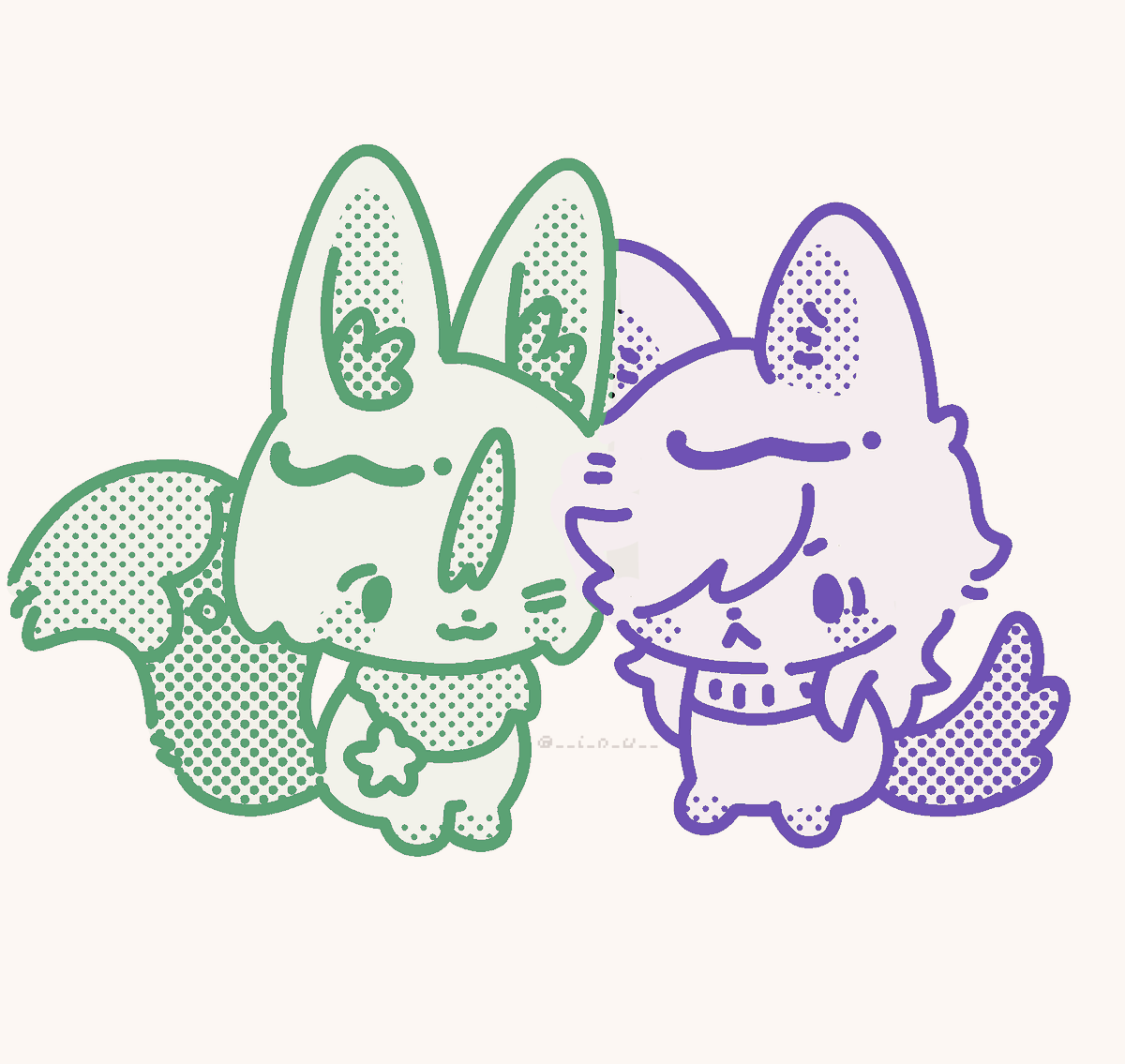 「 」|かゆのイラスト