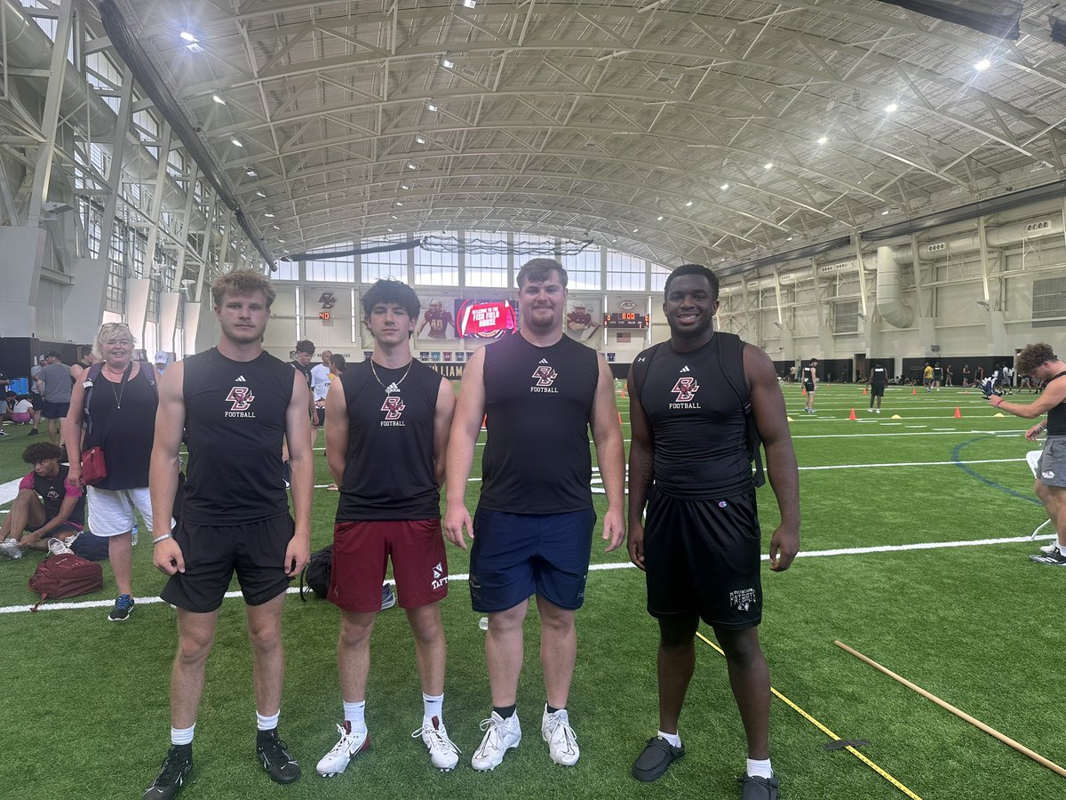 Taft Football (@taftfootballct) on Twitter photo The 🦏 are competing <a href="/BCFootball/">Boston College Football</a>
<a href="/Calvin_Kulik/">Calvin Kulik</a> <a href="/MichaelVotto11/">Michael Votto †</a> <a href="/sillberg1/">Arvid Sillberg</a> <a href="/JAidoo24/">Josiah "JoJo" Aidoo</a> 🦏🆙#gorhinos #GoBigRed #EarnIt The 🦏 are competing <a href="/BCFootball/">Boston College Football</a>
<a href="/Calvin_Kulik/">Calvin Kulik</a> <a href="/MichaelVotto11/">Michael Votto †</a> <a href="/sillberg1/">Arvid Sillberg</a> <a href="/JAidoo24/">Josiah "JoJo" Aidoo</a> 🦏🆙#gorhinos #GoBigRed #EarnIt