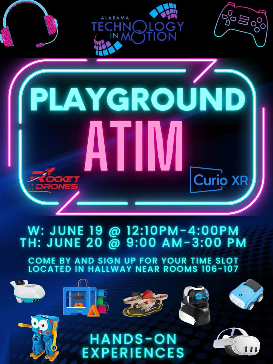 Sign up for a time slot!