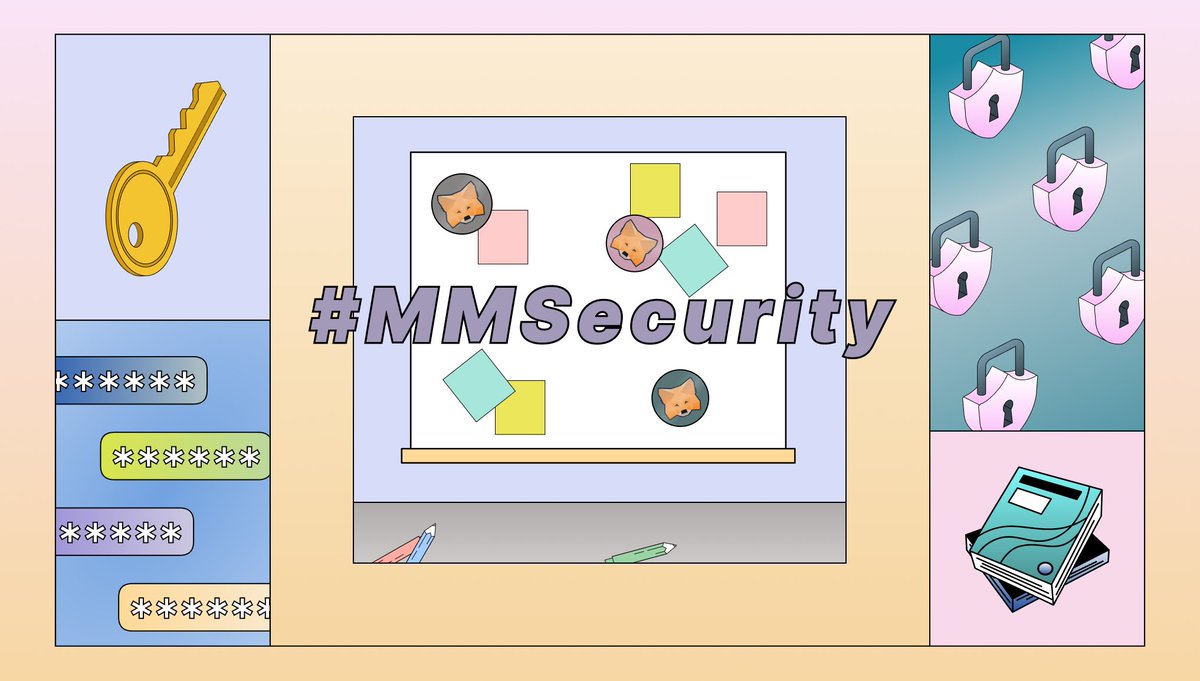 Keeping our community secure is everything to us.

For the first time in generations, we have true ownership of our assets.

But with self-custody comes personal responsibility.

Time for a masterclass in #MMSecurity 🧵