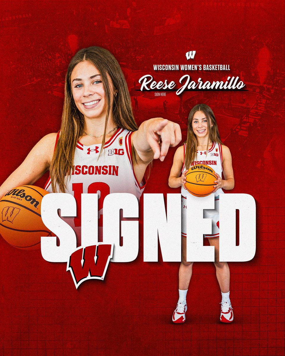 🔴 ON, WISCONSIN! 🔴

We’re adding Reese Jaramillo to our Badger family!

📖 | bit.ly/4cpjxm6

#OnWisconsin