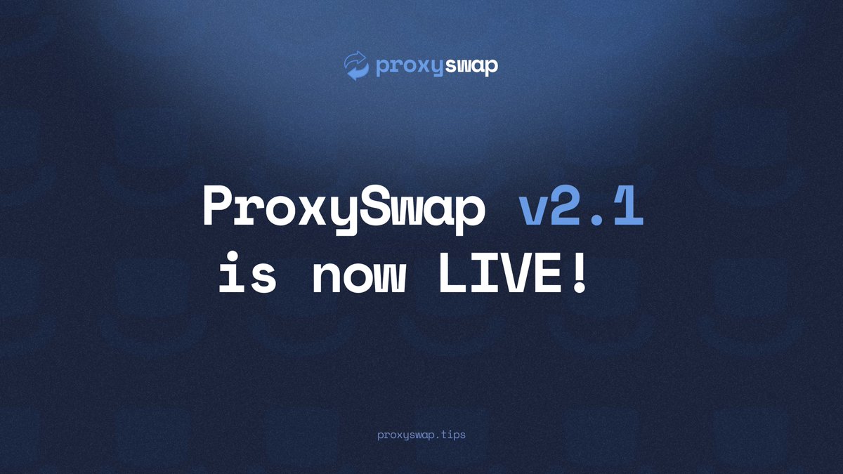 ProxySwap tweet media