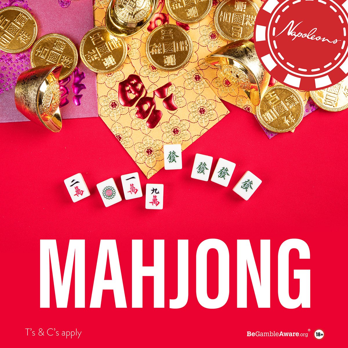 Mastering the art of the perfect Mahjong hand 🀄 👌 

Did you know: The word “mahjong” means “sparrow” in southern Chinese dialects, because of the bird-like sound the tiles make during reshuffling 🐦