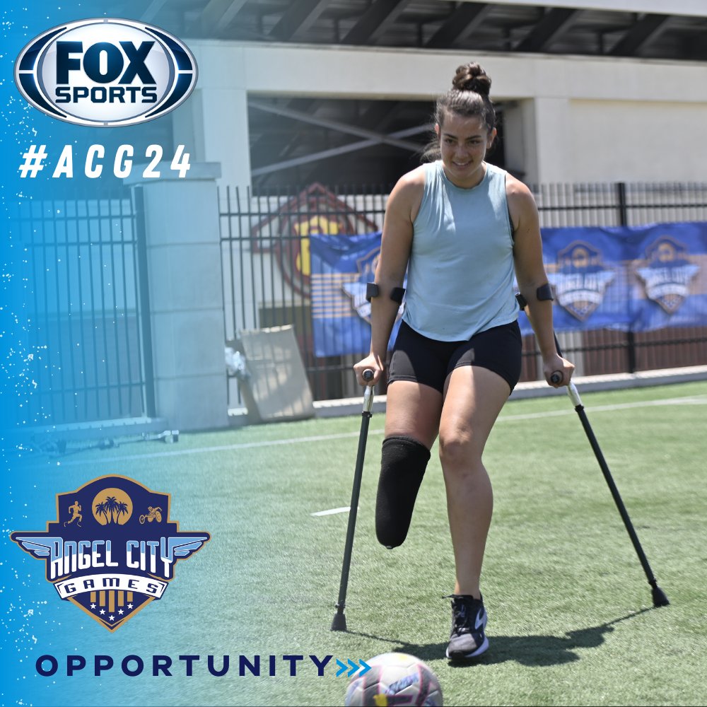 angelcitysports's tweet photo. Our long-time sponsor and partner @FOXSports is committed to supporting fighting chances for underserved youth and military in the following areas: PLAY, INSPIRATION, &amp; OPPORTUNITY 

#ACG24 #AngelCitySports #Inclusion #Play #AdaptiveAthlete #Opportunity https://t.co/tXnKIyiZIn