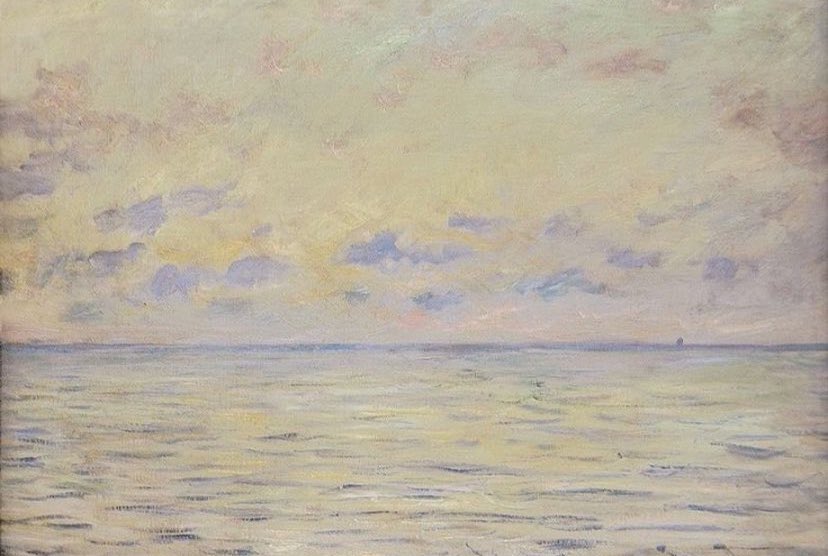 sophrisyne's tweet photo. Claude Monet’s paintings that remind me of late summer evenings https://t.co/afAKha0bCg