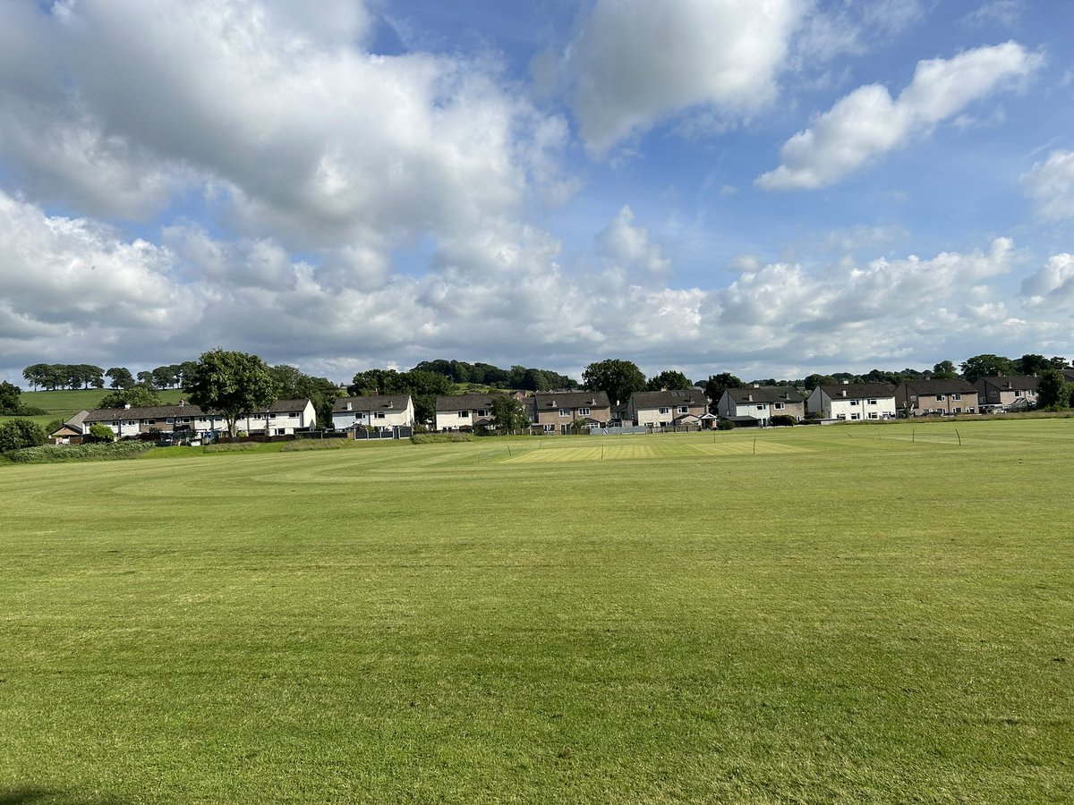Those who can, play well!  Those who can’t, mow…. Pretty pleased with my lines.  Fresh air and sunshine needed after being horrible and viral.
