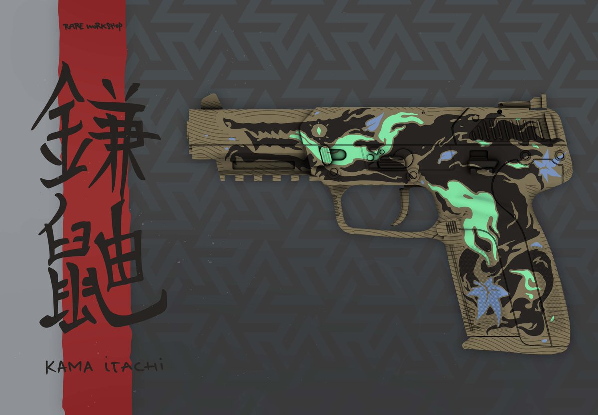 rarerr3's tweet photo. Five seven concept for @CounterStrike https://t.co/I4knTSlRFZ