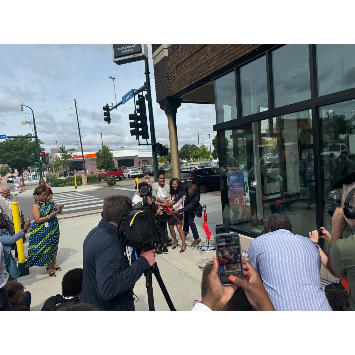 During the uprising in 2020, the Coliseum Building was badly damaged along with many small businesses on the Lake Street corridor. 

Today, on Juneteenth we get to celebrate some positive news for our community. The Grand Opening celebration of the Historic Coliseum Building. 1/