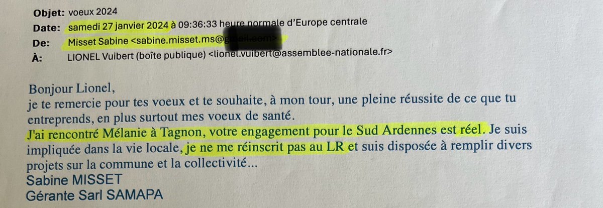 ❗️🙄 Madame Sabine MISSET, Candidate LR de la 1ere circonscription des Ardennes : une candidate « constante et cohérente » dans ses propos … mais je vous laisse en juger par vous-même !