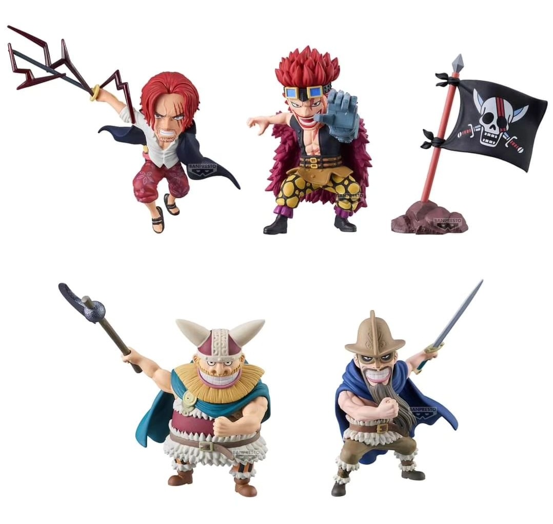 ワンピース ワーコレ 【エルバフ】 シャンクス キッド 赤髪海賊団旗