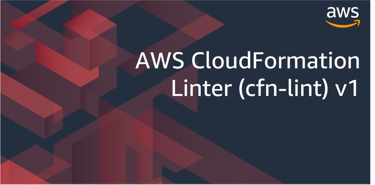 lopezunwired's tweet image. AWS CloudFormation Linter (cfn-lint) v1 dlvr.it/T8VT5F #ProgrammingLanguages #Technology #Programming #ComputerScience