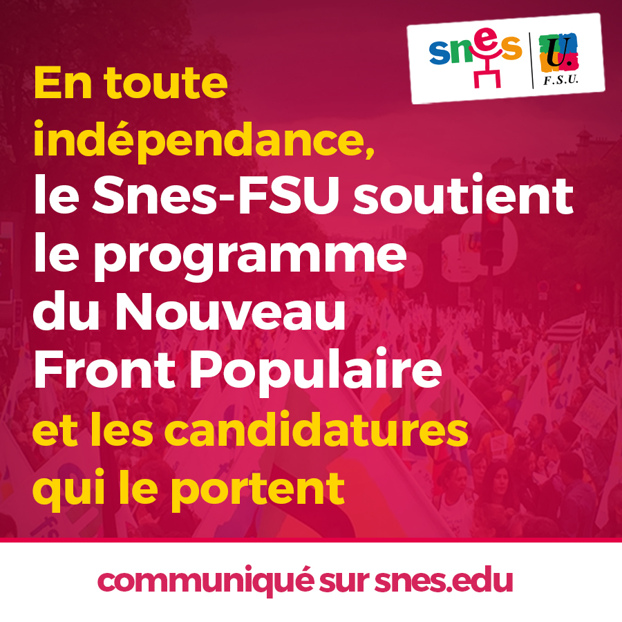 SNES-FSU tweet media
