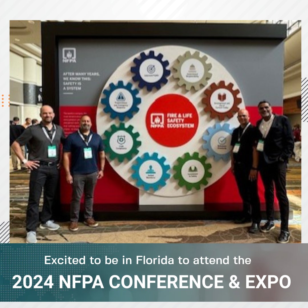 The Ignis Building Solutions leadership team ready for #NFPAConf24! 
#FireSafety #SkilledWorkforce #NFPA
