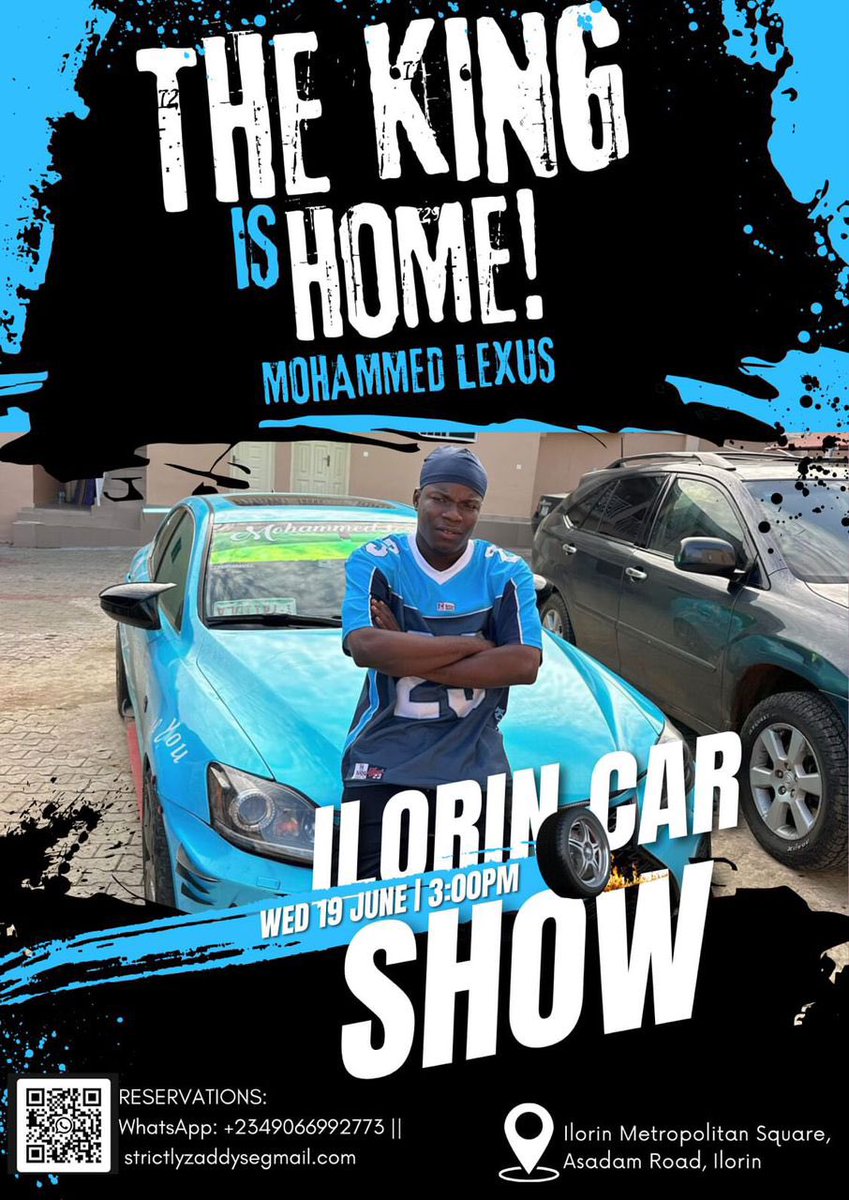 d_LegalEagle's tweet photo. Means a lot to me to see my own baby performing in our father's land.
Dad must be so proud ๐ ๐ฅฐ๐ฅฐ
#IlorinCarShow #HomeComing #Ilorin #Kwara https://t.co/5V3HGFI1V5