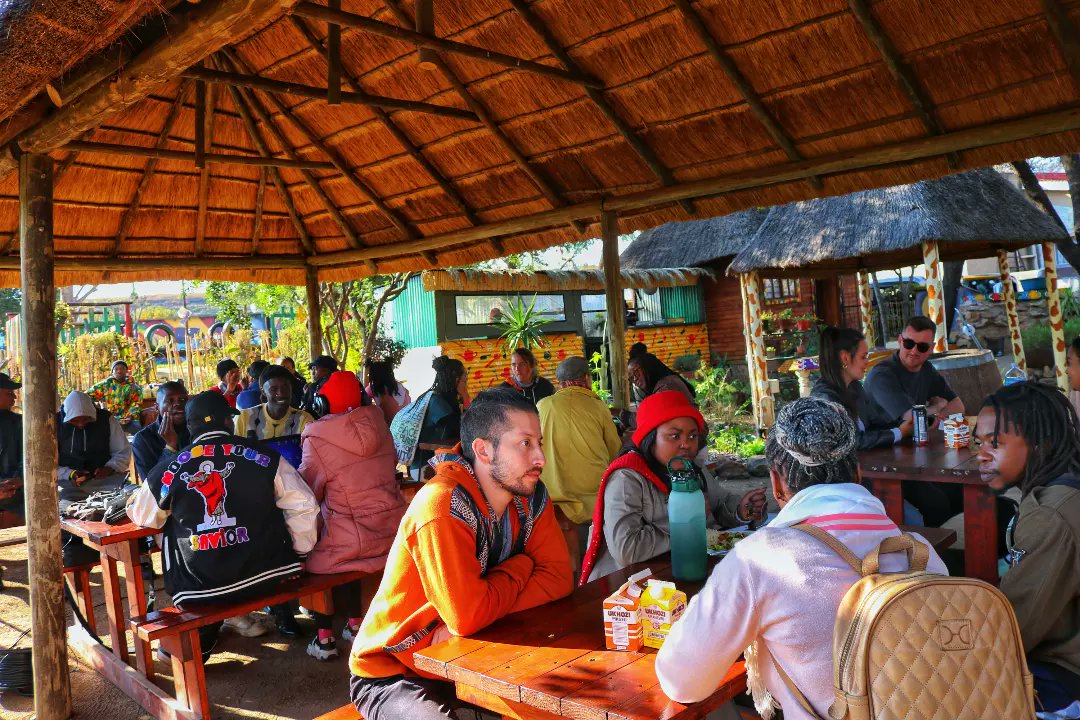 We spent #June16 honouring the Soweto Uprising with visitors from near and far. 

We started with a ride to the June16 Memorial Arch by the historical Morris Isaacson High School, followed the trail of the 1976 Students until we returned to our Outdoor Restaurant for lunch!