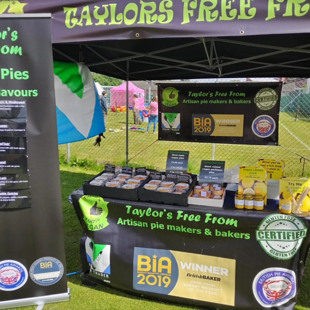 Taylorsfreefrom's tweet photo. This week we have a brand new event on. We'll be in #nantwich for the Nantwich Artisan Market with lots of our #glutenfree #vegan goodies. https://t.co/Ads6J2TEgK