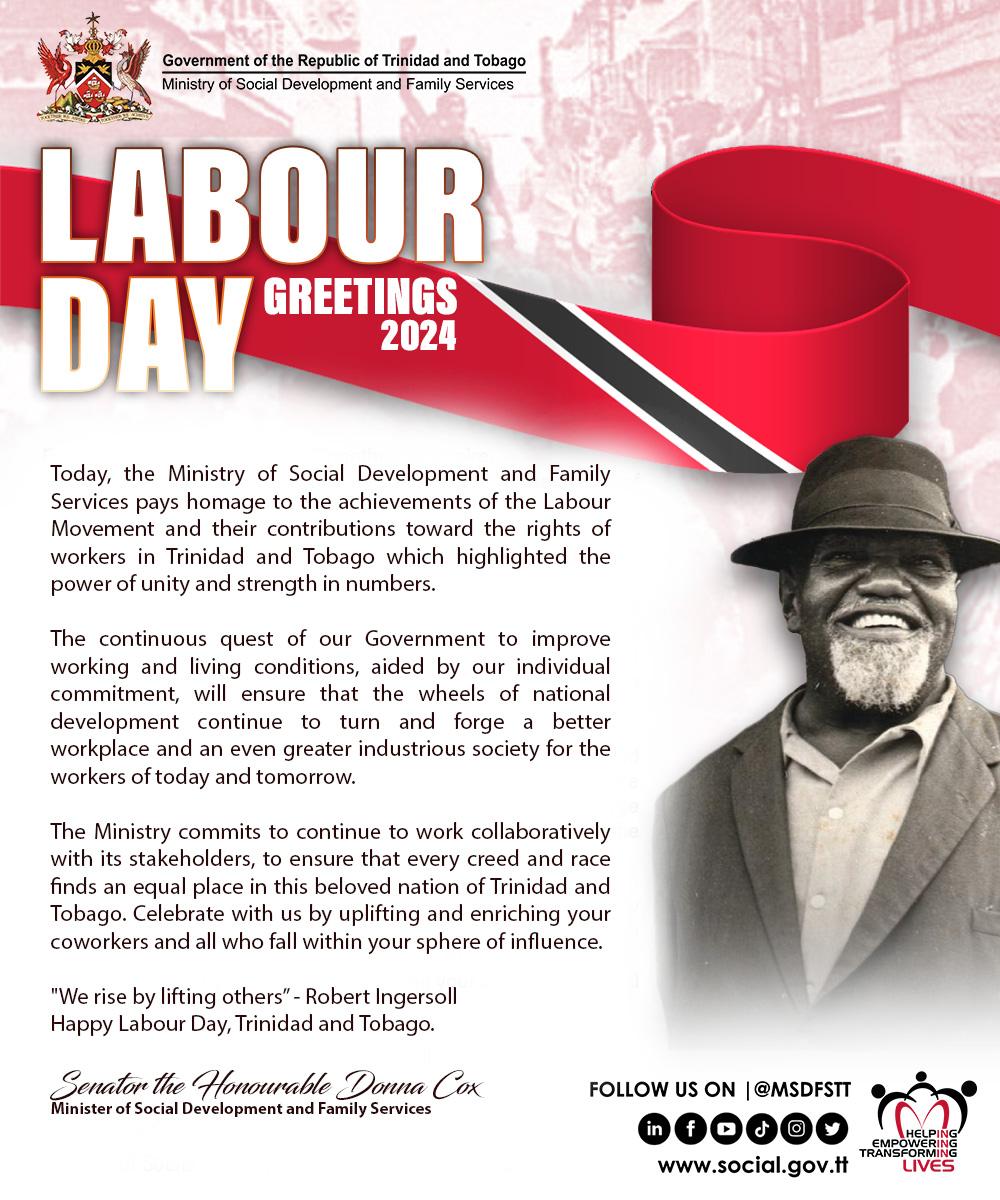 Ministry of Social Development and Family Services tweet media