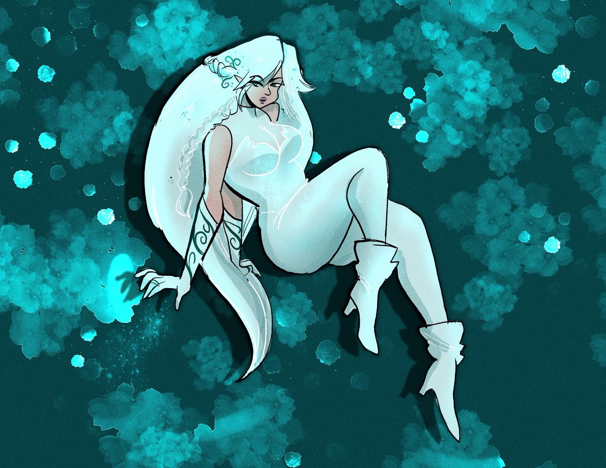 I have been playing with a Batman AU with a revision for Sara, aka Jasmine, who works with a gang of fae touched beings. 

Drinking an elixir to adapt fae abilities, Jasmine does Intel, invisibility, and protection. She is like the jasmine that grows in the summer nights.