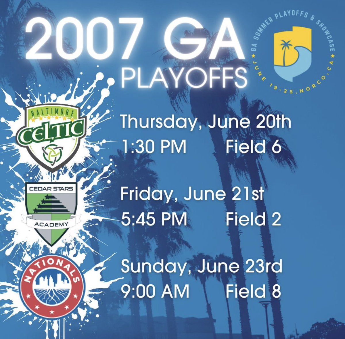 Playoffs here we come! <a href="/SalvoSCGA/">Salvo Girls Academy</a> <a href="/GAcademyLeague/">Girls Academy</a>