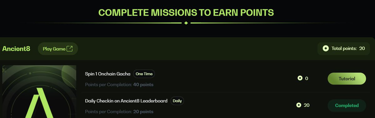 Tham gia airdrop Ancient8 Mainnet vòng cuối cùng trước khi ra mắt token, làm vòng này chắc suất có token nha AE.

✅Ancient8 đã raised được 10M$, backer: Pantera, Dragonfly, Hashed, Makers Fund, Mechanism, Coinbase, IOSG, Jump và Animoca

✅Ancient8 xây dựng L2 ETH bằng