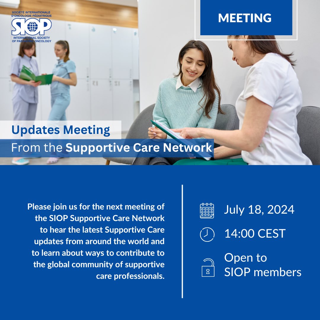 Have you registered for our next meeting? 
Look for the event on SIOP Connect 👏