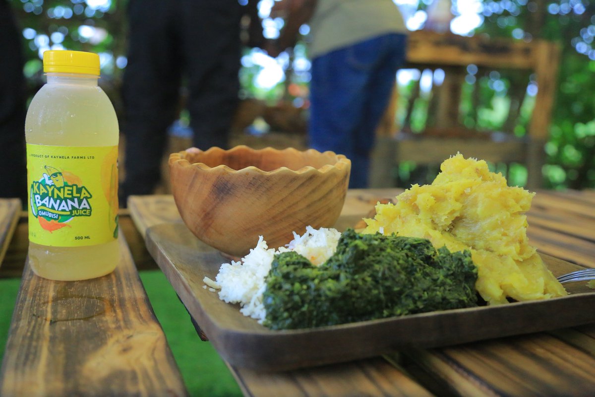 Nze_Zingo_Zal's tweet image. When lunch came in the best local way 😉😉 😄.That is the vibe you get while at @kaynelafarmsltd 🥰🥰🥰🥰.

This is Uganda.

#AreaCode256
#ExploreUganda