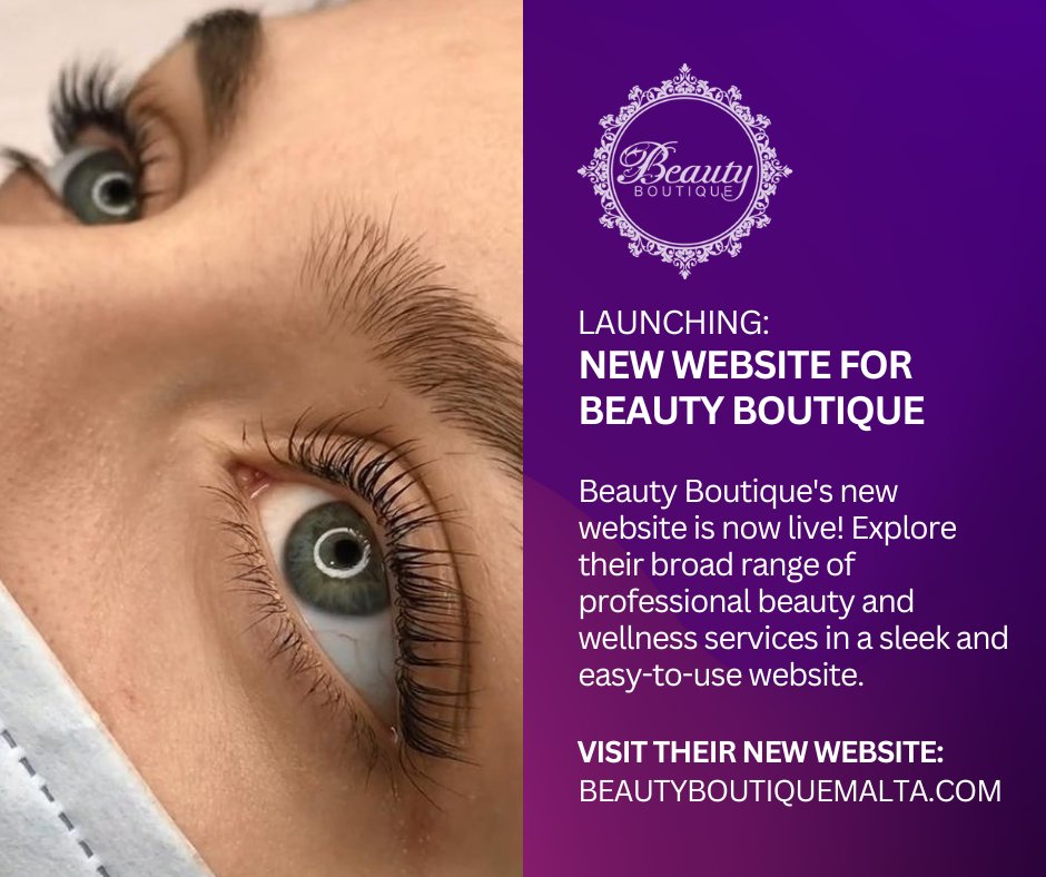 stormwebmalta's tweet image. Beauty Boutique&apos;s #website is live! We&apos;re proud to have brought their vision to life with a responsive site that complements their exceptional wellness and beauty services. Discover more at: beautyboutiquemalta.com #stormdesign #webdesign #webdevelopment #malta