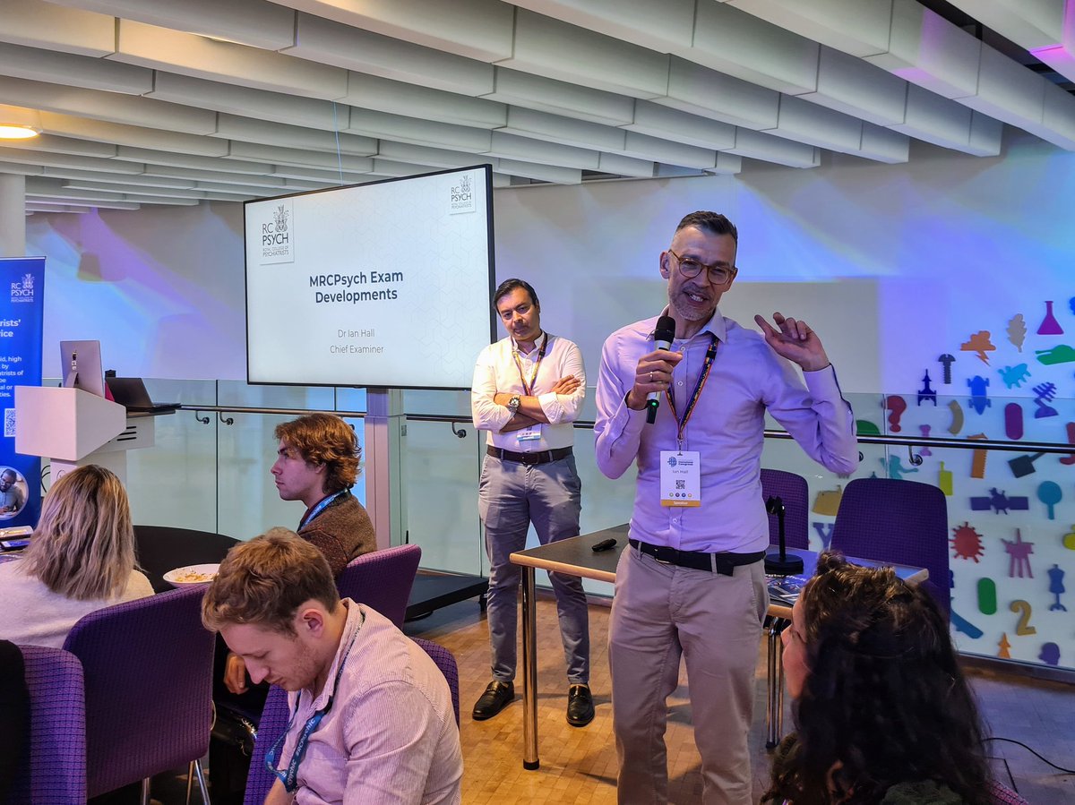 Psychiatric Trainees' Committee (PTC) (@rcpsychtrainees) on Twitter photo A really engaging session on the MRCPsych exams in the RCPsychIC student and trainee lounge.
Including a reminder about our new reading list for the exams: rcpsych.ac.uk/training/exams…
<a href="/dr_v_agarwal/">Vivek Agarwal</a> <a href="/IanHallPsych/">Dr Ian Hall</a> <a href="/HowardRyland/">Howard Ryland</a> A really engaging session on the MRCPsych exams in the RCPsychIC student and trainee lounge.
Including a reminder about our new reading list for the exams: rcpsych.ac.uk/training/exams…
<a href="/dr_v_agarwal/">Vivek Agarwal</a> <a href="/IanHallPsych/">Dr Ian Hall</a> <a href="/HowardRyland/">Howard Ryland</a>