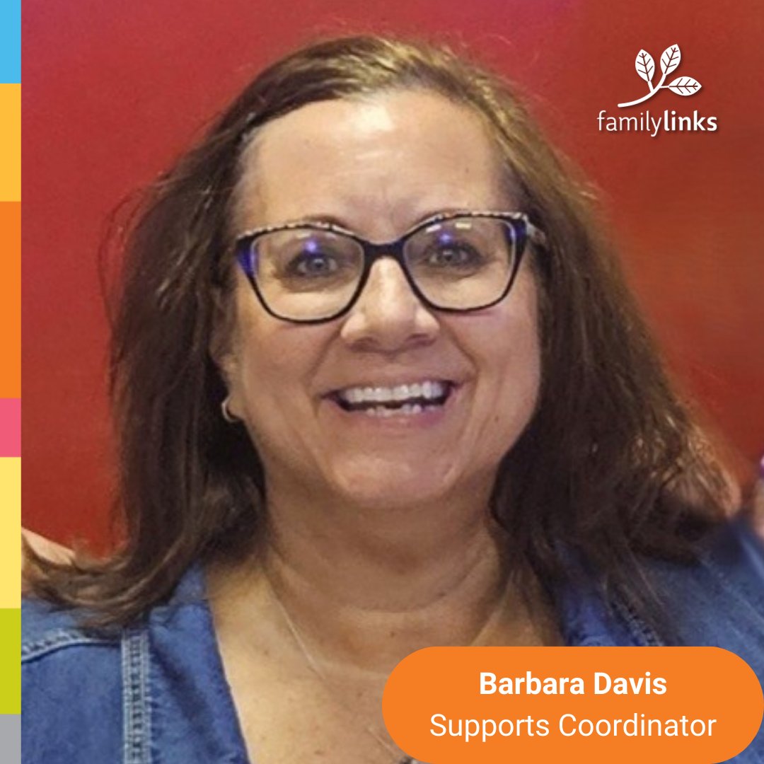 STAFF SPOTLIGHT! Barbara Davis is a Supports Coordinator within our Service Coordination division and has been with Familylinks for 14 years. Barbara enjoys empowering her clients to grow and learn about their strengths. #StrongForLife