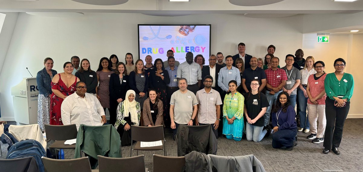 Thanks to the fantastic faculty and delegates who are at RCPCH today for the 3rd part of the How to Manage: Paediatric Allergy Training course!