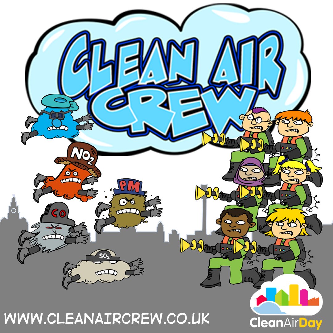 Tomorrow is #CleanAirDay! All primary schools &amp; parents in Sefton, Liverpool &amp; South Ribble have access to free, interactive curriculum resources to support @ cleanaircrew.co.uk - ask if your school is signed up yet or DM us to find out how you can get involved.